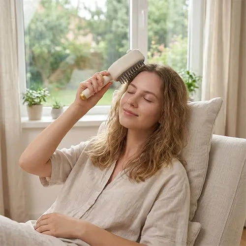 Quick morning touch-up with Mistglide Brush
